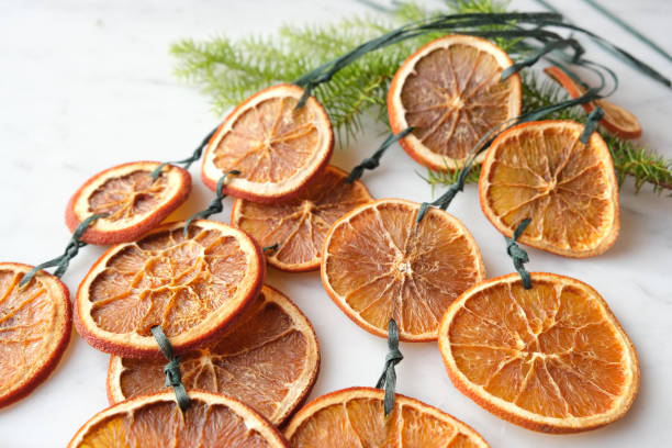 Dried oranges